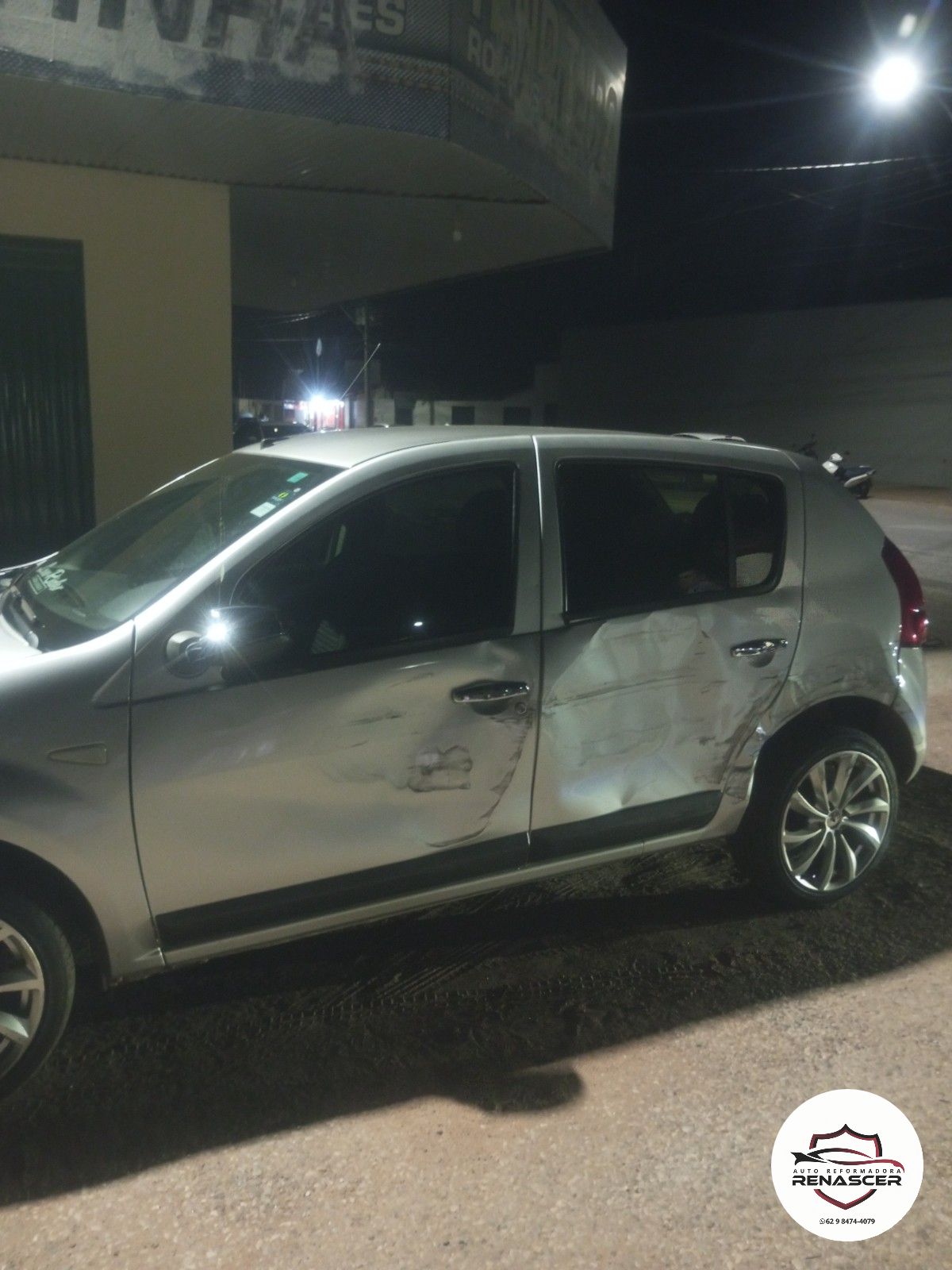 Antes do serviço